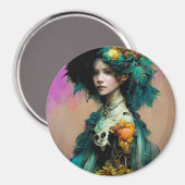 Aimant Rainbow Urchin 2 Imaginaire Sci-Fi (Recto/Verso)