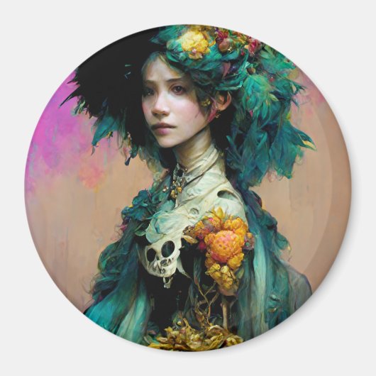 Aimant Rainbow Urchin 2 Imaginaire Sci-Fi (Devant)