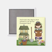 Aimant Rainy Day Gardener (Recto/Verso)