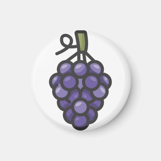 Aimant raisin (Devant)