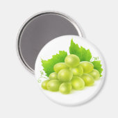 Aimant raisins blancs (Recto/Verso)