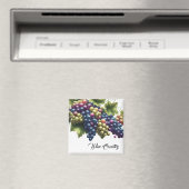Aimant Raisins de la région viticole (In Situ (Lave-vaisselle))