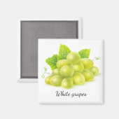 Aimant Raisins et menthe (Recto/Verso)