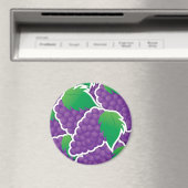 Aimant Raisins violets funky (In Situ (Lave-vaisselle))