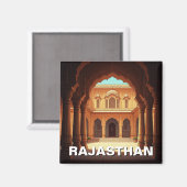 Aimant Rajasthan Inde Souvenir (Recto/Verso)