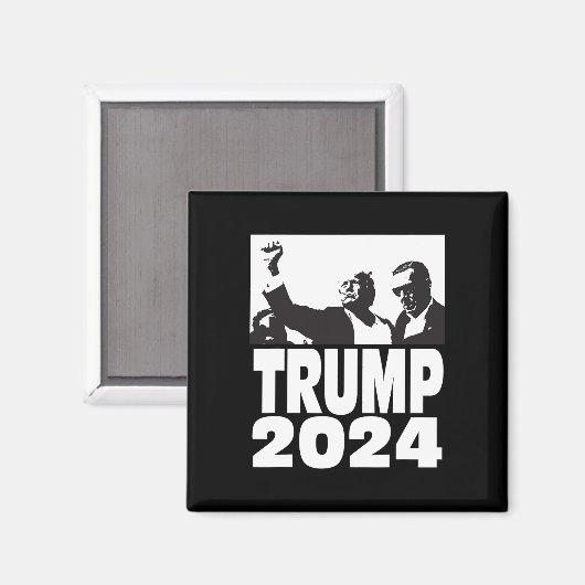 Aimant Rallye Don de Teflon 2024 à l'épreuve des balles t (Recto/Verso)