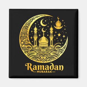 Aimant Ramadan Kareem Joyeux jeûne Ramadan Moubarak Islam