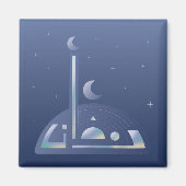 Aimant Ramadan sur la Lune (Devant)