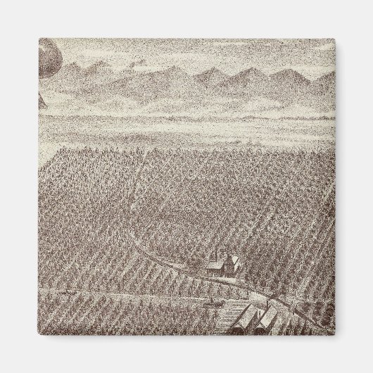 Aimant Ranch de fruits de Chapin (Devant)