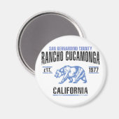 Aimant Rancho Cucamonga (Recto/Verso)