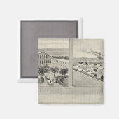 Aimant Randolph & Clowes, Waterbury (Recto/Verso)