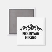 Aimant Randonnée de montagne (Recto/Verso)