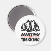 Aimant Randonnée ou trekking (Recto/Verso)
