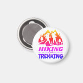 Aimant Randonnée ou trekking (Recto/Verso)