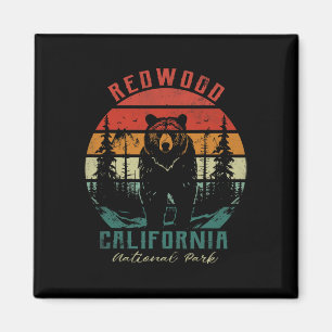 Aimant Randonnée pour enfants au Redwood National Park ré