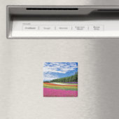 Aimant Rangées de fleurs de champ d'été (In Situ (Lave-vaisselle))