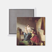 Aimant Raphael Régler la Pose de son Modèle (Recto/Verso)