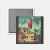 Aimant Raphael Résurrection de Jésus-Christ Art (Recto/Verso)