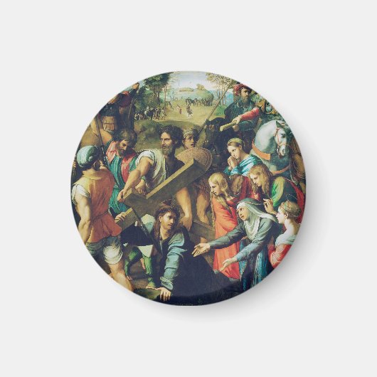 Aimant Raphael Spasimo Christ Tombe Sous La Croix Art (Devant)