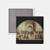 Aimant Raphael's "The School of Athens" (vers 1511) (Recto/Verso)