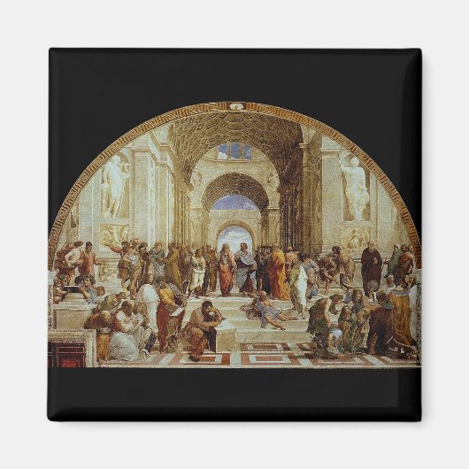Aimant Raphael's "The School of Athens" (vers 1511) (Devant)