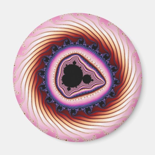 Aimant Rapide à filer - Fractale (Devant)