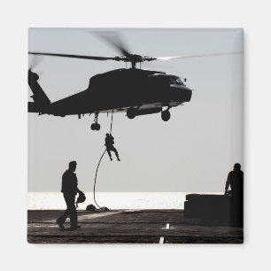 Aimant Rapide-corde de personnel hors d'un SH-60F