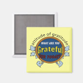 Aimant Rappel de la gratitude (Recto/Verso)