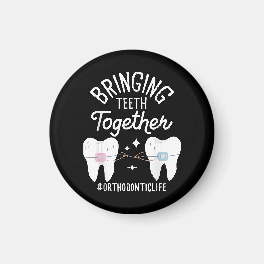 Aimant Rapprocher les dents - Orthodontiste (Devant)