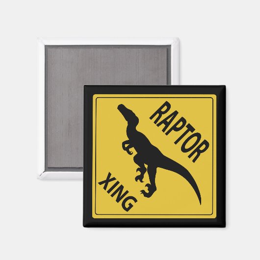 Aimant Raptor Xing (Recto/Verso)
