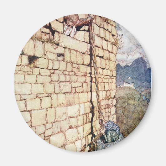 Aimant Rapunzel (Devant)