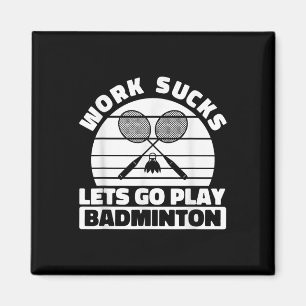 Aimant Raquette du joueur de raquette de Badminton - Arrê