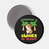 Aimant Rasta Guinea Pig (Recto/Verso)