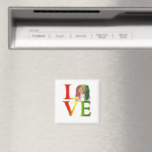 Aimant Rasta Lion (In Situ (Lave-vaisselle))