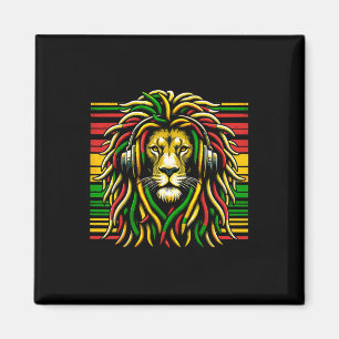 Aimant Rasta Raggae Jamaïque Lion Of Judah