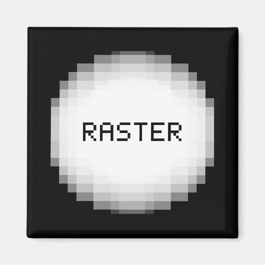 Aimant raster (Devant)