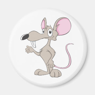 Aimant Rat mignon