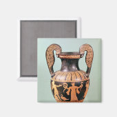 Aimant Rateuse à vison rouge (Recto/Verso)