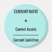Aimant "Ratio actuel" (Devant)