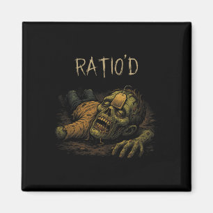 Aimant Ratio Teag Mème Drôle Npc Zombie Ratioé Gamer H