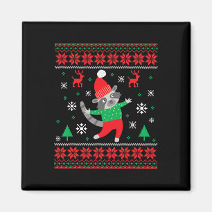 Aimant Raton de Noël laid Fête de Noël - Amoureux des rat