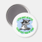 Aimant raton laveur (Recto/Verso)