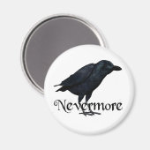 Aimant Raven 3D Nevermore (Recto/Verso)