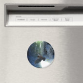 Aimant RAVEN & WATER FALL Nature Cadeaux (In Situ (Lave-vaisselle))