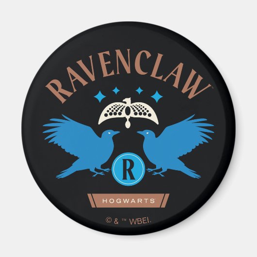 Aimant RAVENCLAW™ Maison double aigle Diadem Graphique (Devant)