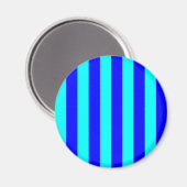 Aimant rayé bleu (Recto/Verso)