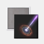 Aimant Rayons gamma dans les noyaux galactiques (Recto/Verso)