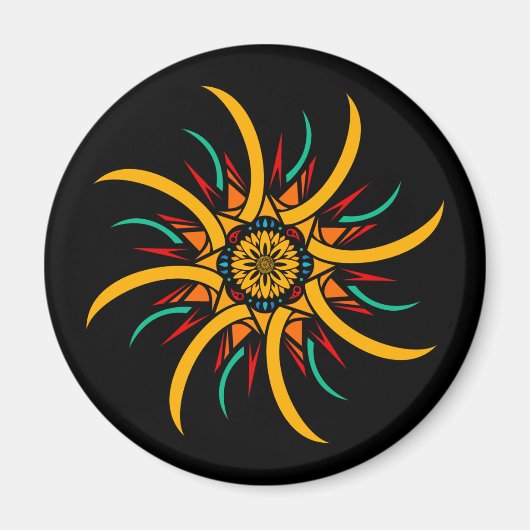 Aimant rayons solaires (Devant)