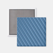 Aimant Rayures Diagonales Géométriques (Recto/Verso)