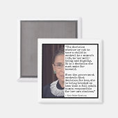 Aimant RBG décision de porter des enfants citer (Recto/Verso)